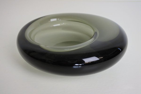 Danish Freeform Glass Dish by Per Lütken for Holmegaard, 1961-IM-891249