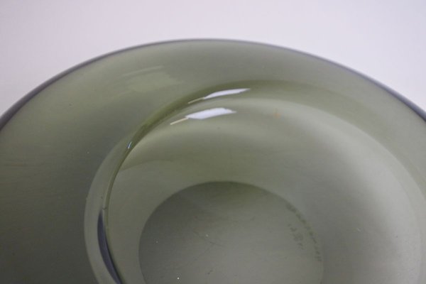 Danish Freeform Glass Dish by Per Lütken for Holmegaard, 1961-IM-891249