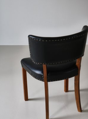 Danish Functionalist Side Chairs attributed to Magnus Stephensen,1940s, Set of 2-WRF-1823159