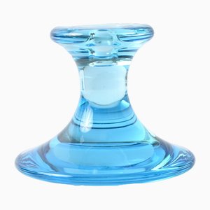 Danish Glass Lagoon Candleholder by Per Lutken for Holmegaard, 1960s-IXK-1814716