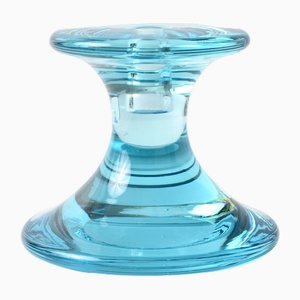 Danish Glass Lagoon Candleholder by Per Lutken for Holmegaard, 1960s-IXK-1814707