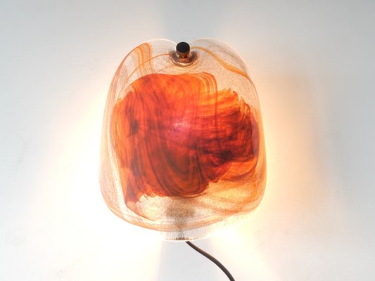 Danish Glass Sconces by Per Lütken for Holmegaard, 1970s, Set of 2-NV-595267