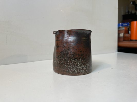 Danish Glazed Stoneware Jug by Jacob E. Bang, 1960s-LCR-1780322