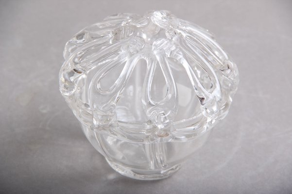 Danish Handblown Glass Bride Crown Vessel, 1900s-DQ-991051