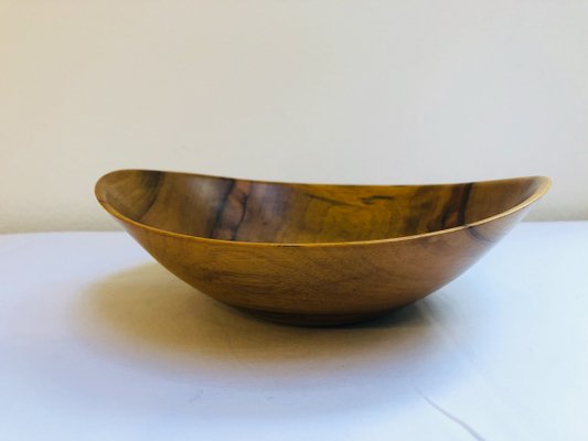 Danish Handmade Teak Bowls, 1960s, Set of 3-RZY-605879