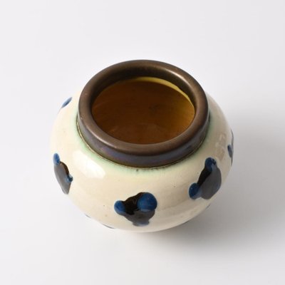 Danish Handmade Vase from Herman Kähler, 1920s-IXK-1660759