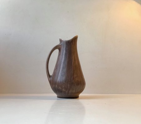 Danish Haresfur Stoneware Jug Vase from Lehmann, 1976-LCR-887607