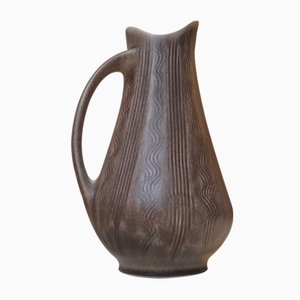 Danish Haresfur Stoneware Jug Vase from Lehmann, 1976-LCR-887607