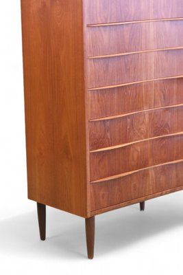 Danish High Chest in Teak with Eight Drawers, 1960s-BPJ-2016240