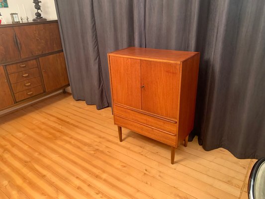 Danish High Chest of Drawers, 1960s-VQM-1336783