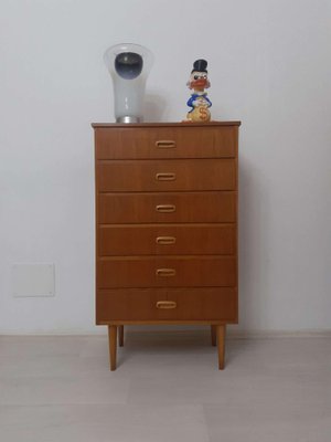 Danish High Chest of Drawers, 1970s-PCO-1776611