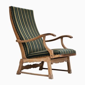 Danish Highback Rocking Chair, 1950s-TMW-1731796