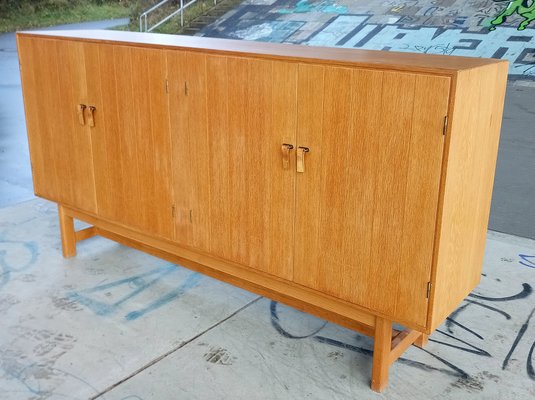 Danish Highboard in Oak by Kurt Ostervig for KP Mobler, 1960s-GJF-1736831