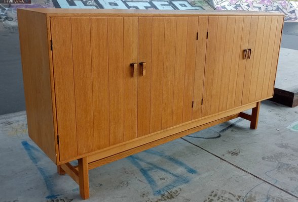 Danish Highboard in Oak by Kurt Ostervig for KP Mobler, 1960s-GJF-1736831