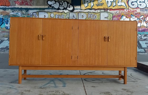 Danish Highboard in Oak by Kurt Ostervig for KP Mobler, 1960s-GJF-1736831