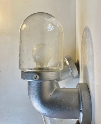 Danish Industrial Outdoor Pipe Wall Sconces by LB Lyskær, 1970s, Set of 2-LCR-1453983