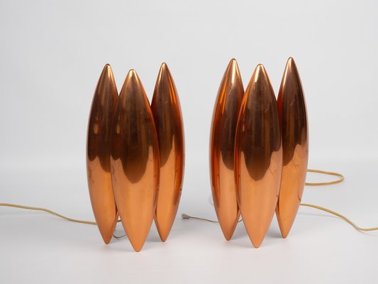 Danish Kastor Sconces by Jo Hammerborg for Fog & Morup, 1960s, Set of 2-QST-2031555