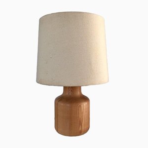 Danish Kirk Table Lamp in Teak, 1960s-WSA-831304