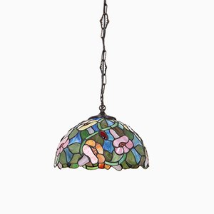 Danish Lead Glass Pendant Lamp, 1970s-DQ-875870