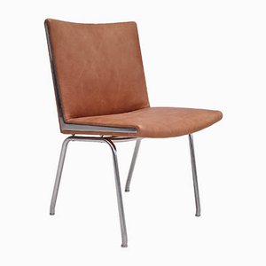 Danish Leather AP38 Armchair by Hans J. Wegner, 1960s-TMW-866865