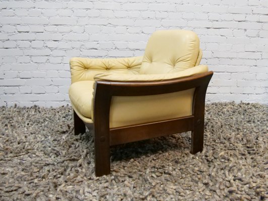 Danish Leather Armchair by Georg Thams, 1970s-QFD-1056566