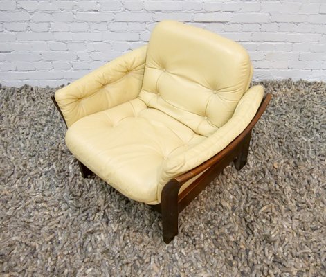 Danish Leather Armchair by Georg Thams, 1970s-QFD-1056566