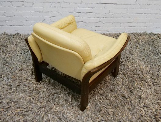 Danish Leather Armchair by Georg Thams, 1970s-QFD-1056566