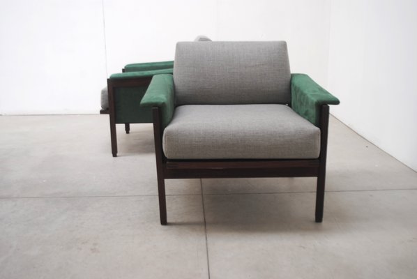 Danish Lounge Chairs, 1960s, Set of 2-JQO-906156