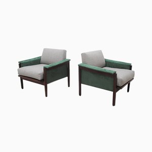 Danish Lounge Chairs, 1960s, Set of 2-JQO-906156