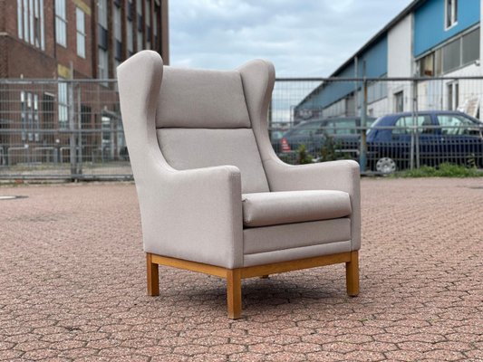 Danish Lounge Wing Chair by Erik Jørgensen, 1960s-WSA-990148