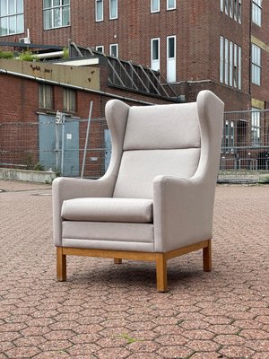 Danish Lounge Wing Chair by Erik Jørgensen, 1960s-WSA-990148