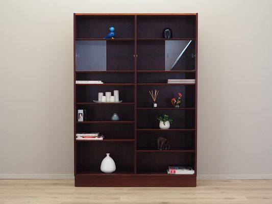 Danish Mahogany Bookcase from Hundevad & Co., 1970s-VND-1791638