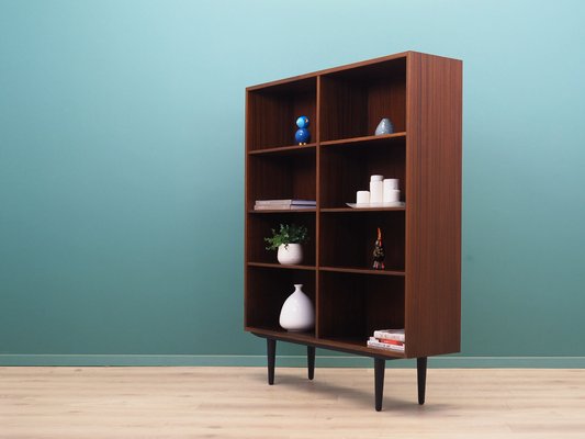 Danish Mahogany Bookcase from Omann Jun, 1970s-VND-1784278