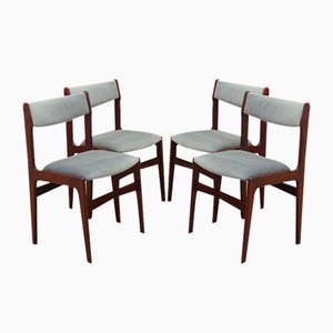 Danish Mahogany Chairs, Denmark, 1979s, Set of 4-VND-1812651