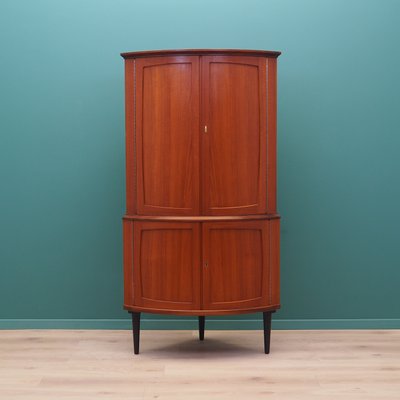 Danish Mahogany Corner Cabinet, 1970s-VND-2018236