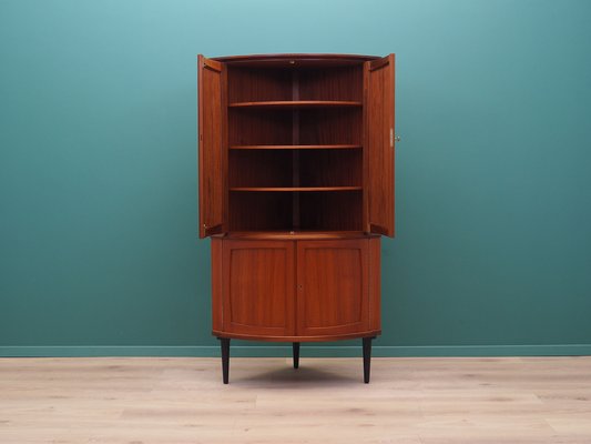 Danish Mahogany Corner Cabinet, 1970s-VND-2018236