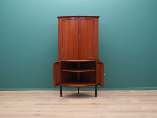 Danish Mahogany Corner Cabinet, 1970s-VND-2018236