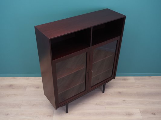 Danish Mahogany Showcase, 1970s-VND-2019710