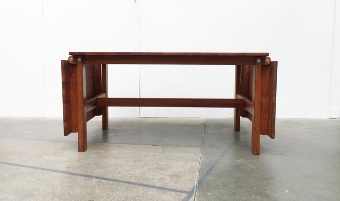 Danish Mid-Century Extendable Drop Leaf Dining Table by Peter Ole Schiønning for Niels Eilersen-UAH-802929