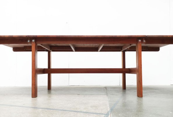 Danish Mid-Century Extendable Drop Leaf Dining Table by Peter Ole Schiønning for Niels Eilersen-UAH-802929