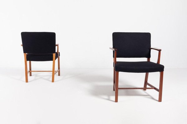 Danish Mid-Century Modern Armchairs by Erik Bjorn Olsen, 1960s-KMC-1194435