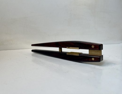 Danish Midcentury Nutcracker in Rosewood and Brass by Poul Knudsen, 1960s-LCR-1720865