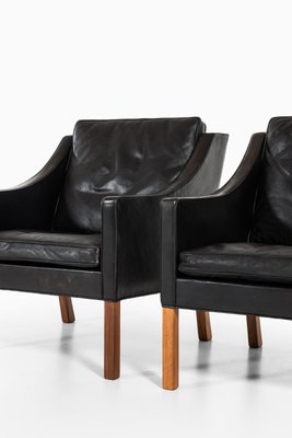 Danish Model 2207 Easy Chairs by Børge Mogensen for Fredericia, 1960s, Set of 2-SC-659109