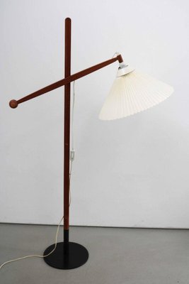 Danish Model 325 Floor Lamp in Teak by Vilhelm Wohlert for Le Klint, 1957-FJP-1771566