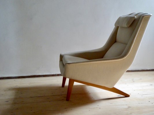 Danish Model 4410 Armchair by Folke Ohlsson for Fritz Hansen, 1950s-APD-828624