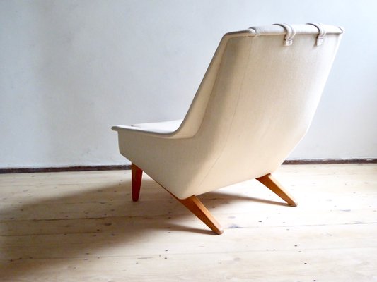 Danish Model 4410 Armchair by Folke Ohlsson for Fritz Hansen, 1950s-APD-828624