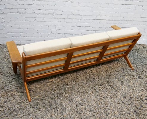 Danish Model GE-290 Sofa by H. J. Wegner for Getama, 1960s-QFD-1357434