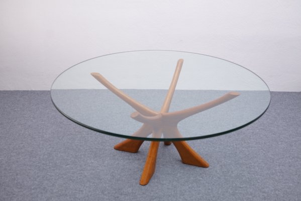 Danish Model T118 Coffee Table by Illum Wikkelsø for Niels Eilersen-KIJ-852156