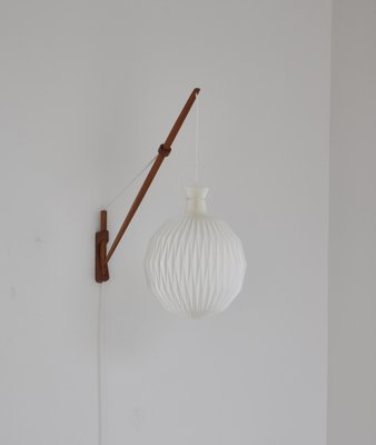 Danish Modern Adjustable Wall Lamp by Louis Poulsen & Le Klint, 1960s-WRF-1112325