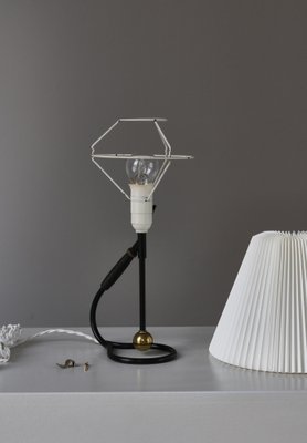 Danish Modern Brass Model 306 Wall or Table Lamp by Kaare Klint for Le Klint, 1950s-WRF-1817073